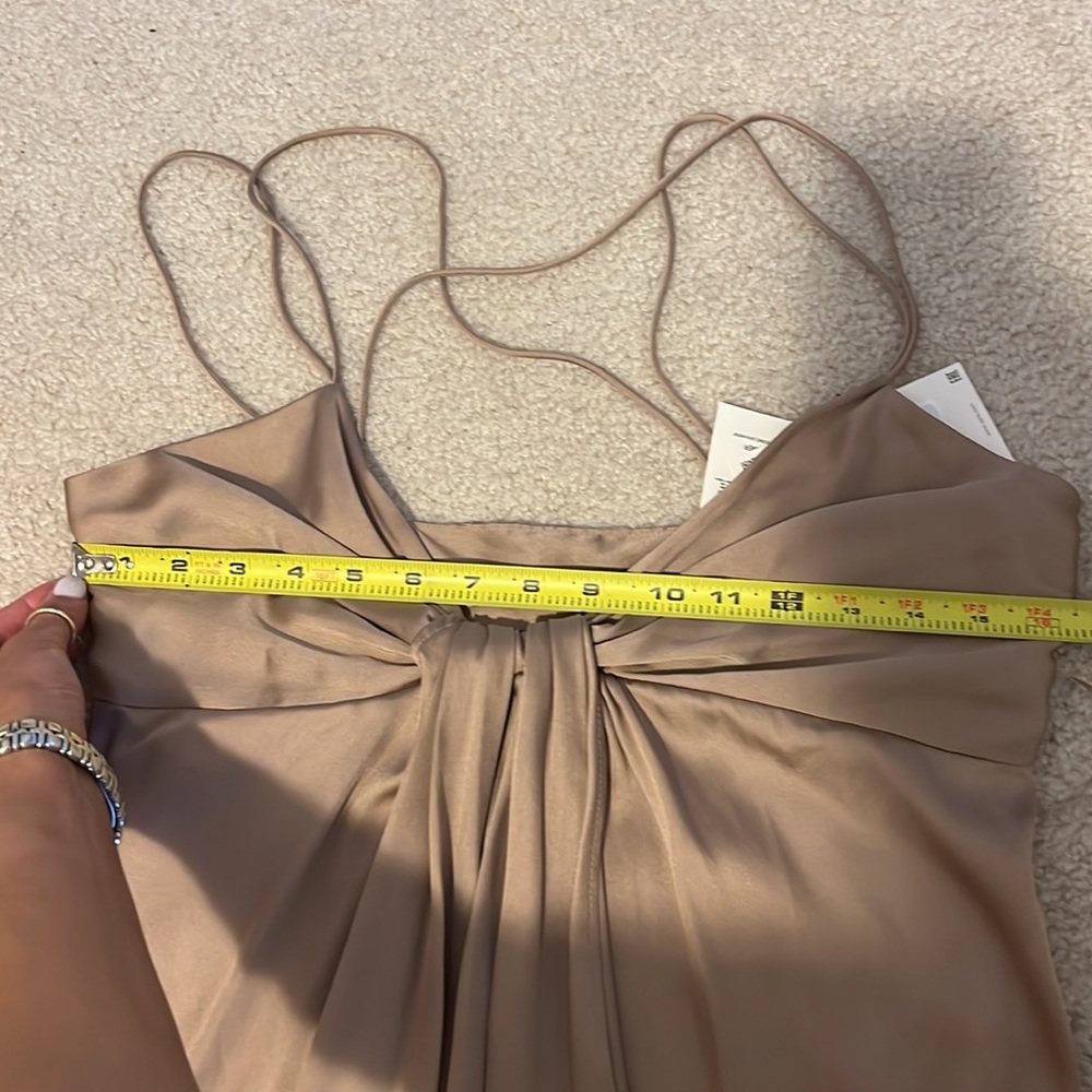 ZARA Knotted Slip Dress - Picture 16 of 16